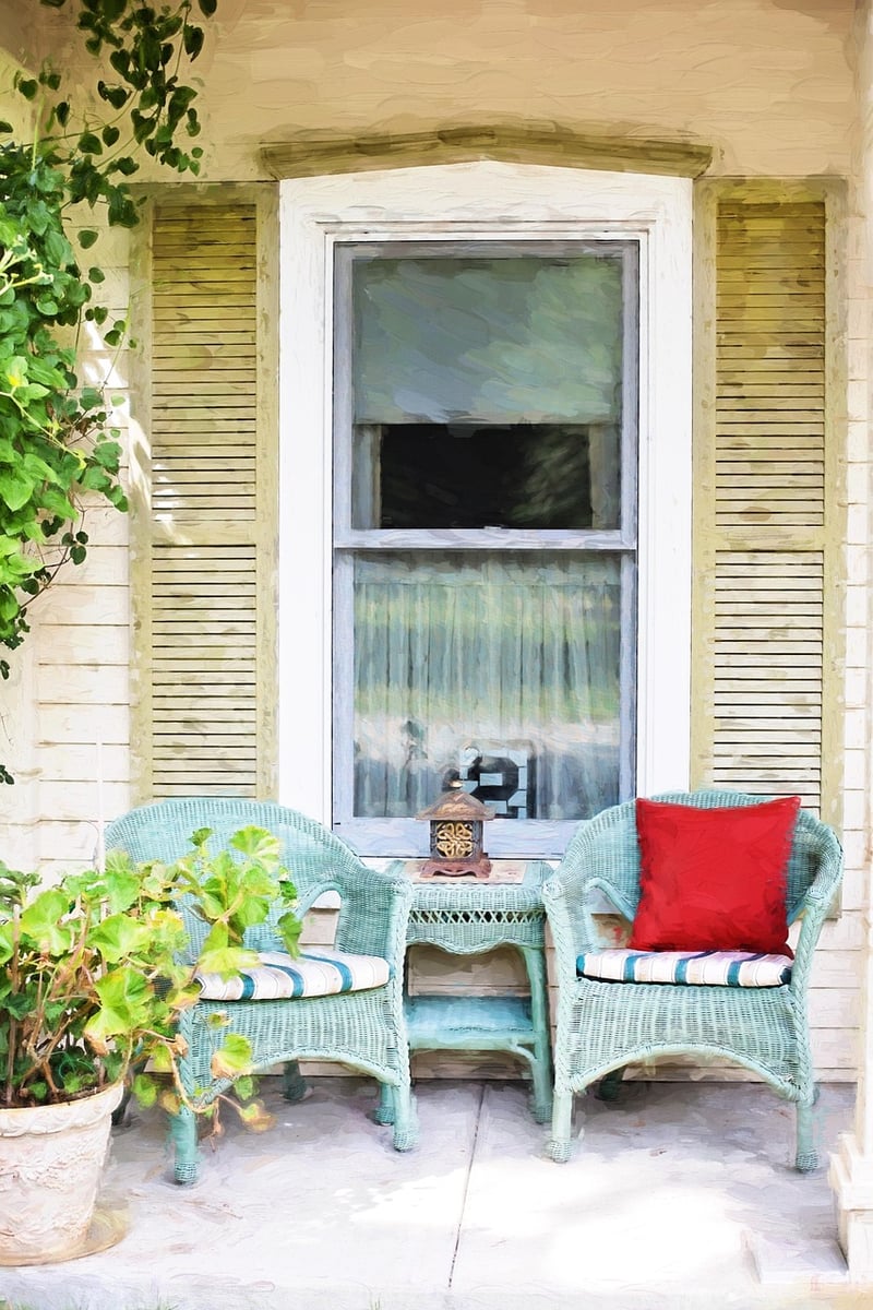 Patio Plant Decor